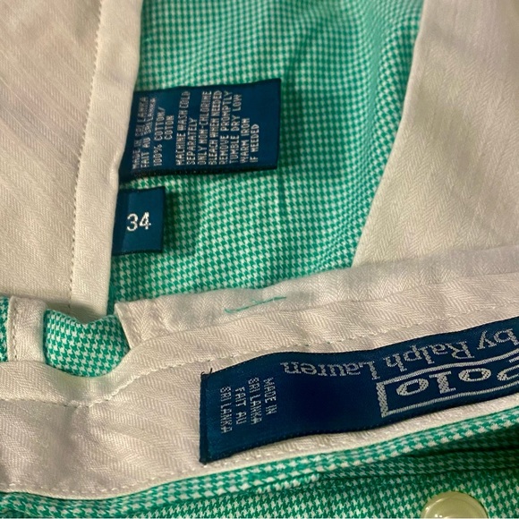 POLO BY RALPH LAUREN 34/35 10 INCH INSEAM 100% PIMA COTTON MENS SHORTS BOUTIQUE - Picture 9 of 9